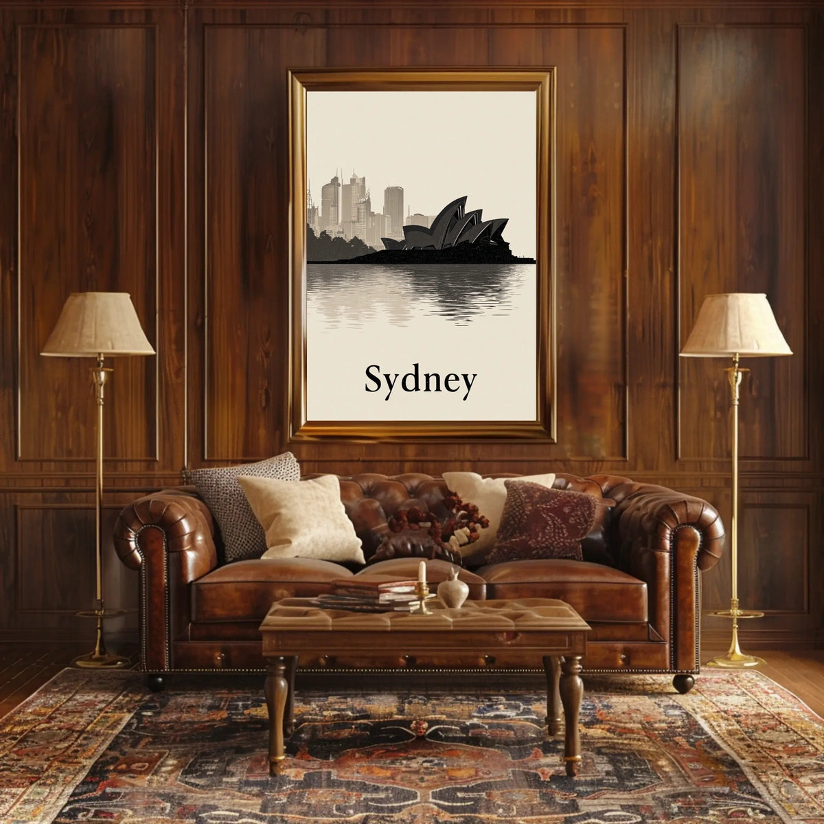 Sydney Skyline Poster