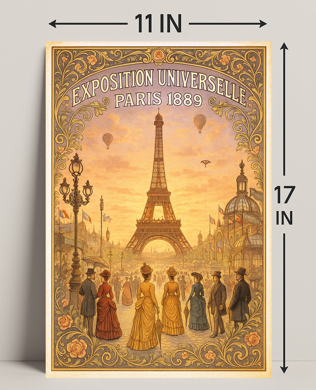 Exposition Universelle Paris 1889 Poster