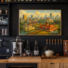 Dhaka, Bangladesh Poster