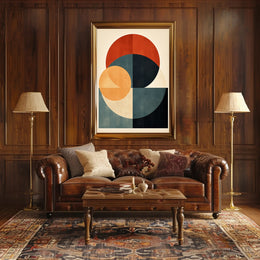 Geometric Harmony Poster