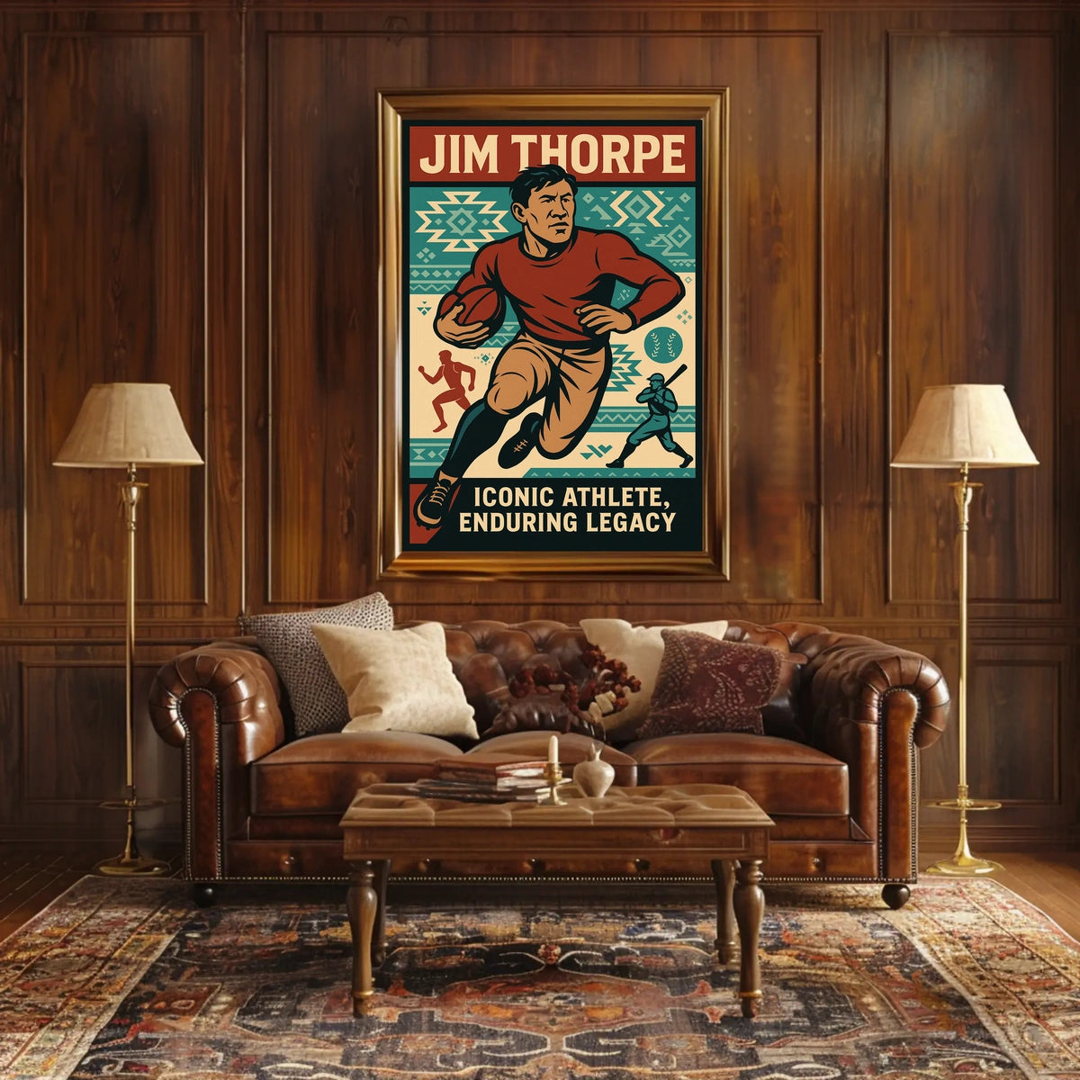 Celebrating Jim Thorpe Poster
