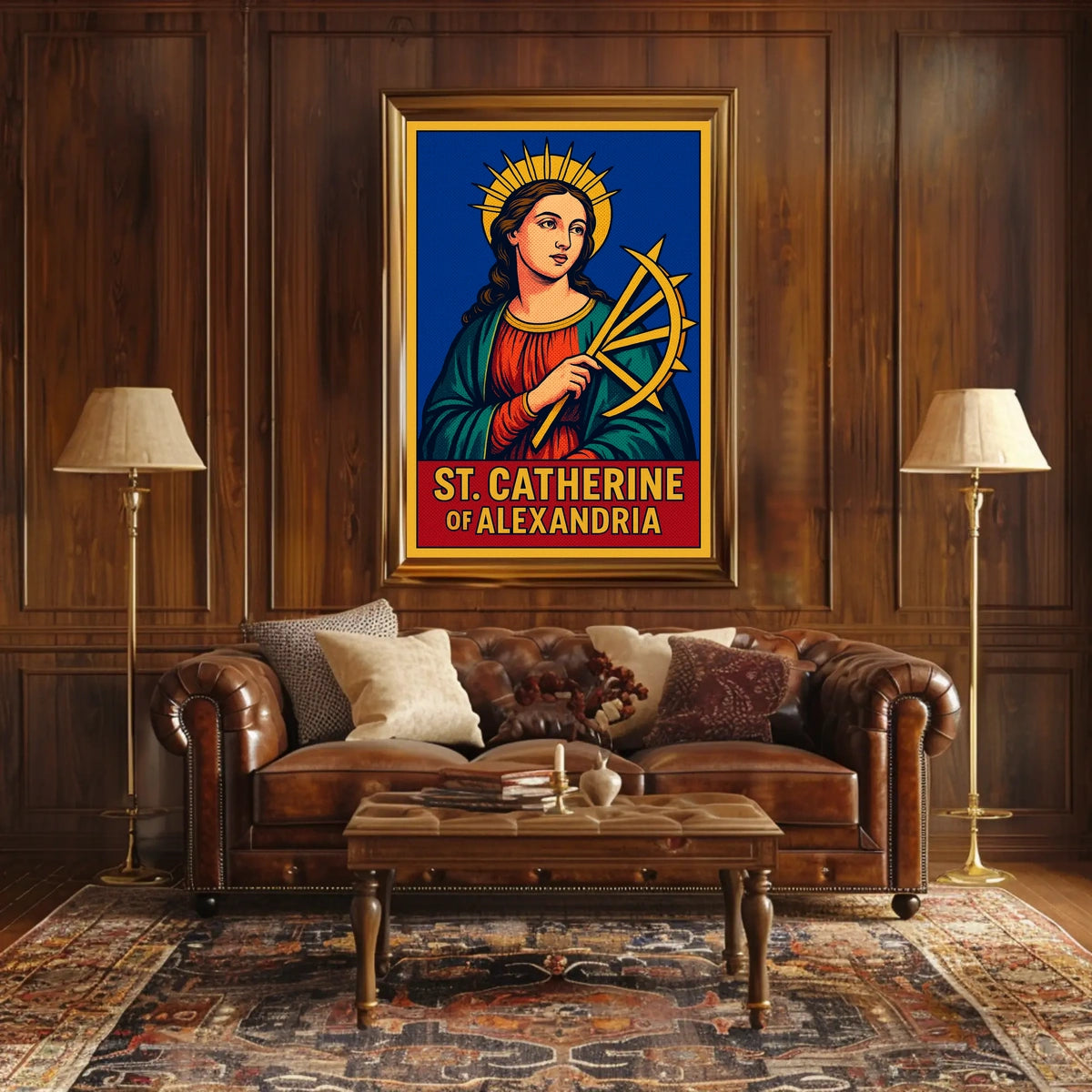 St. Catherine of Alexandria Poster