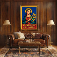 St. Catherine of Alexandria Poster