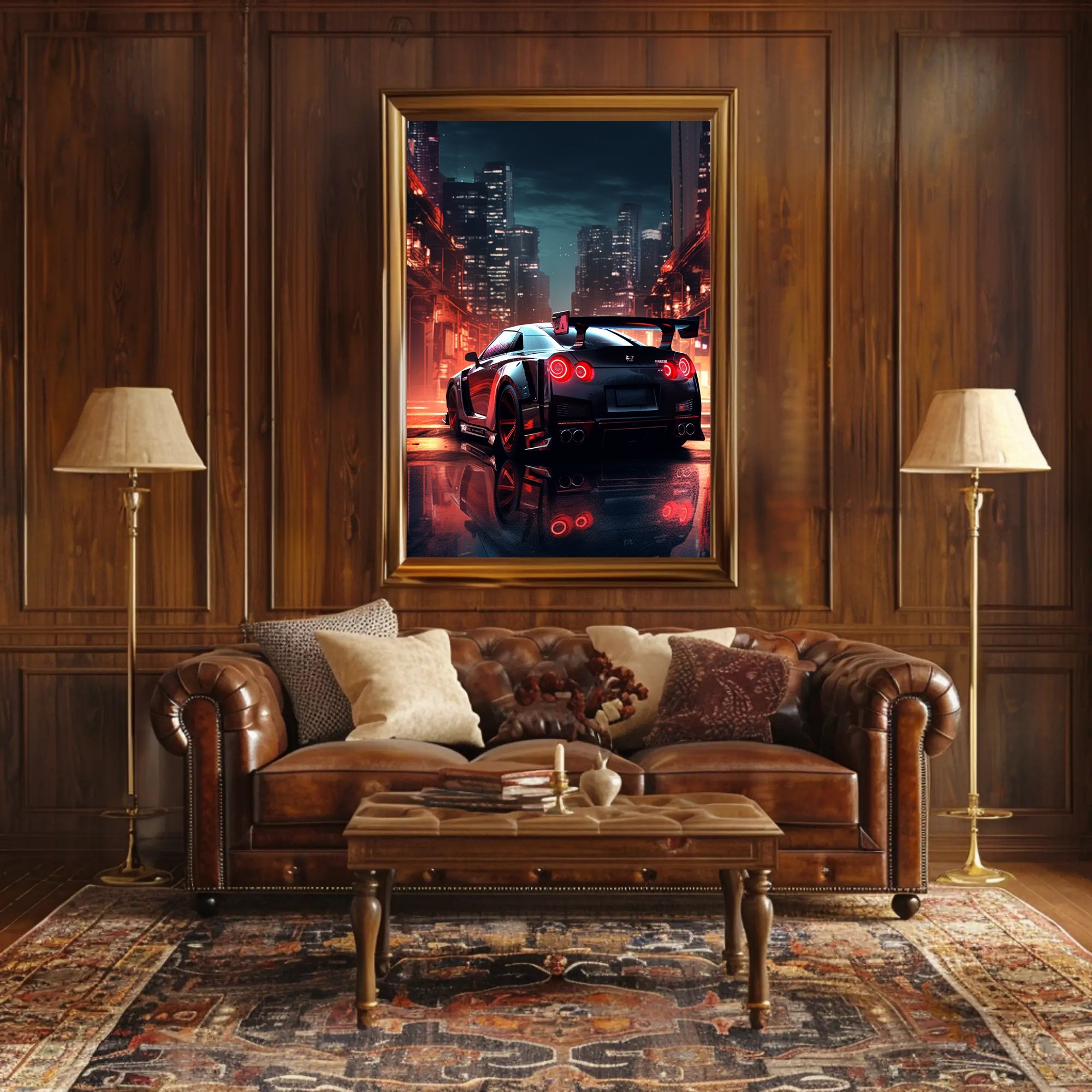 Urban Street Racer Poster PosterGoat
