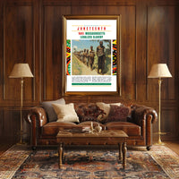 Black History Event: 1641 Slavery Legalization Educational Poster