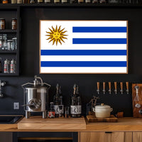Uruguay Flag Poster