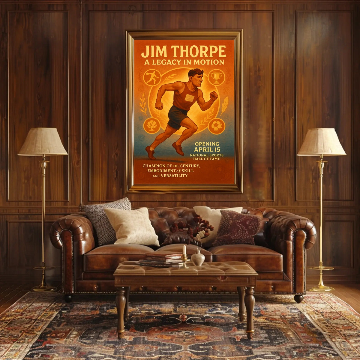 Jim Thorpe A Legacy in Motion Jim Thorpe Poster