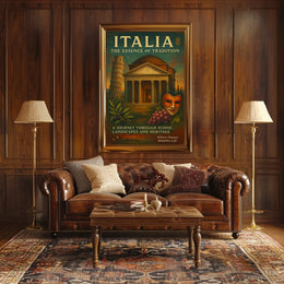 Italia The Essence Of Tradition Poster