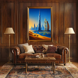 Modern Marvels of Dubai Poster