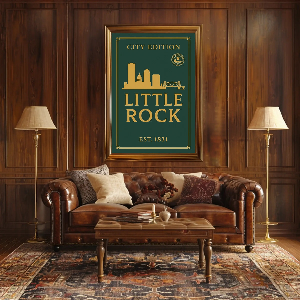 Little Rock City Edition Poster