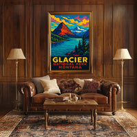 Glacier National Park, Montana Poster
