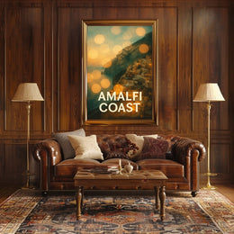 Amalfi Coast Dreamscape Poster
