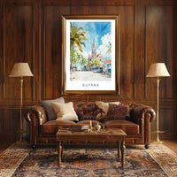Vibrant Streets of Guyana Poster PosterGoat