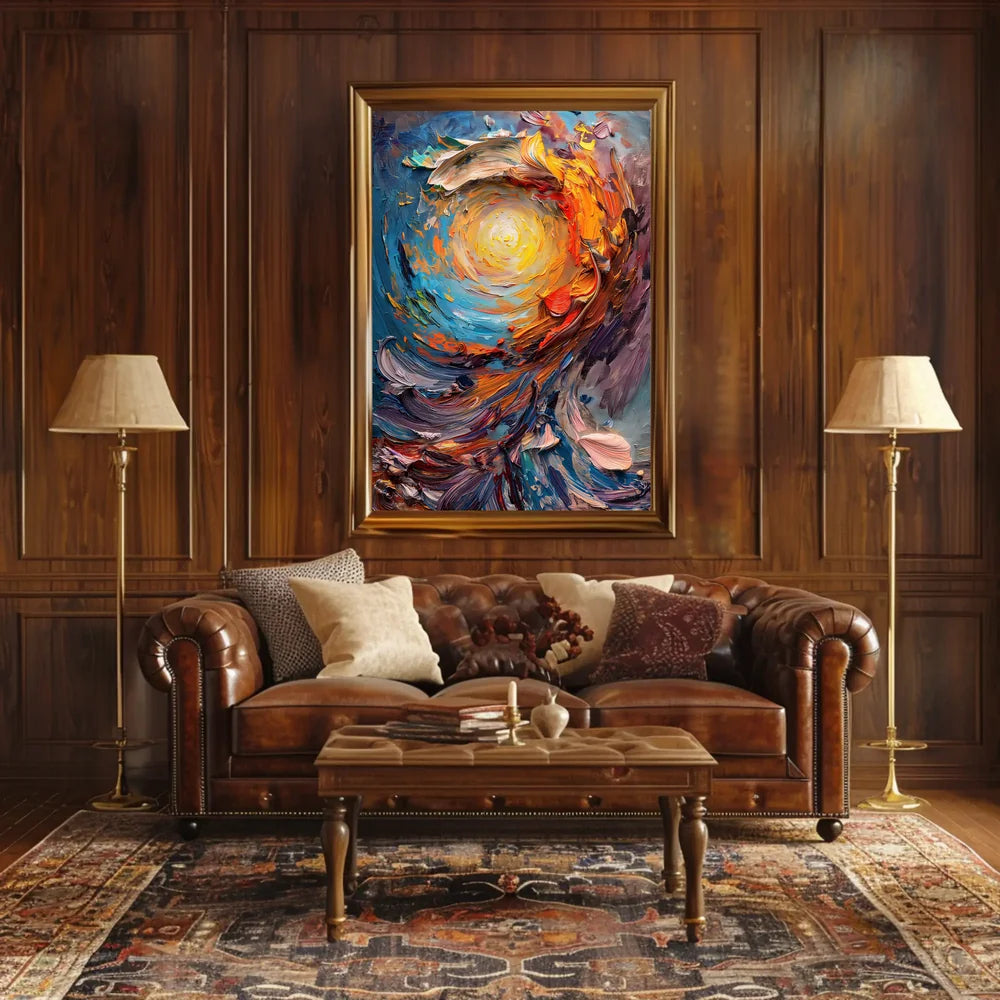 Abstract Harmony in Nature Poster