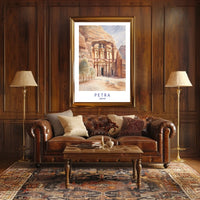 Petra Jordan Poster