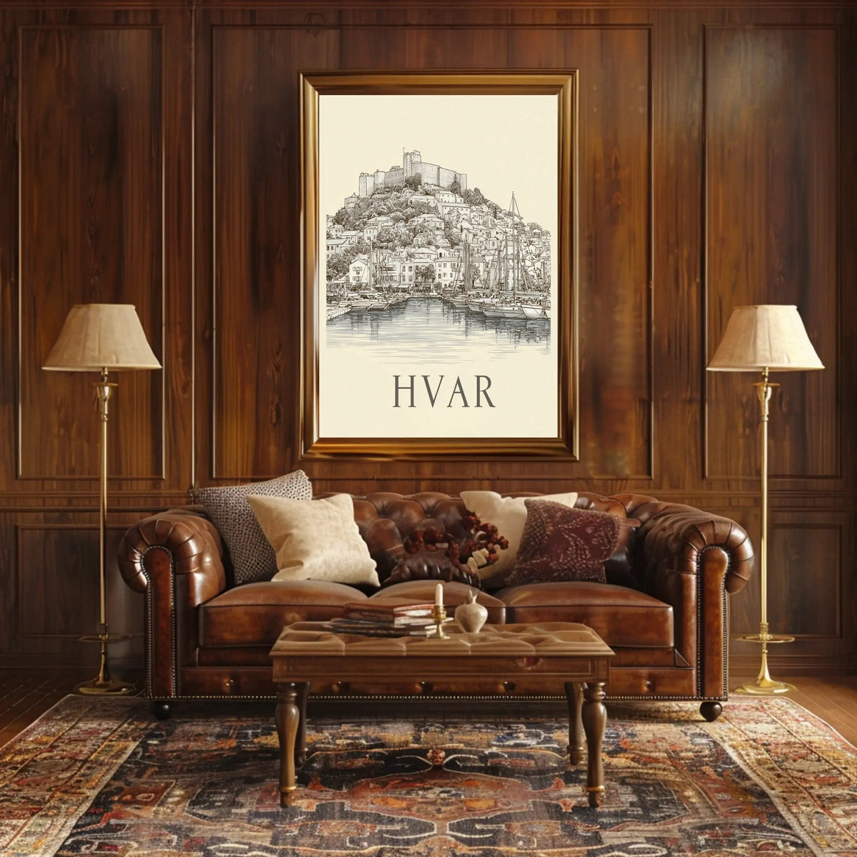 Hvar A Coastal Haven Poster