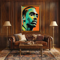 Vibrant Portrait Poster PosterGoat
