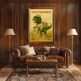 Guccisaurus Poster PosterGoat