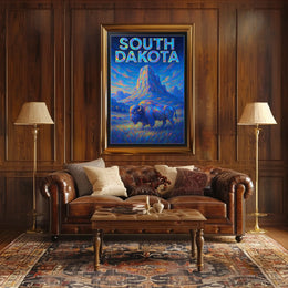 South Dakota Wilderness Poster