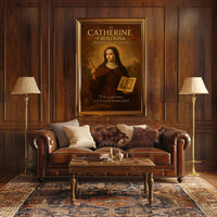 St Catherine Of Bologna Patroness Poster Print