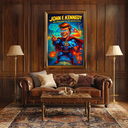 John F. Kennedy 35th President Poster PosterGoat