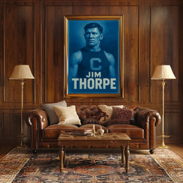 Jim Thorpe Tribute Poster