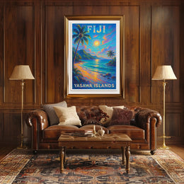 Fiji Yasawa Islands Poster