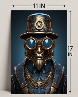 Steampunk Visionary Poster PosterGoat