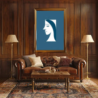 Vintage-Inspired Abstract Art Poster