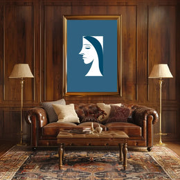 Vintage-Inspired Abstract Art Poster