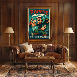 Popeye 1929 Art Poster POP-94