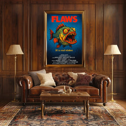 Flaws A Parody Deep Dive Poster PosterGoat