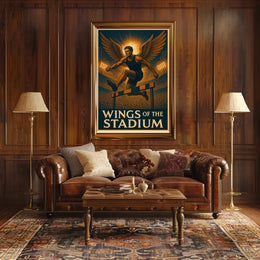 Wings of the Stadium Poster