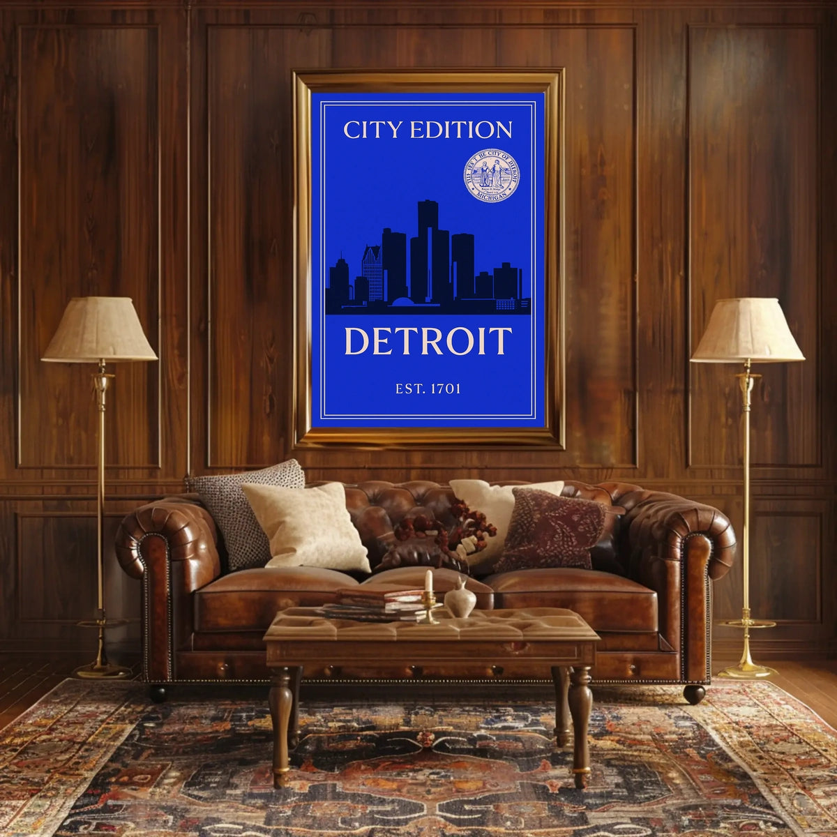 Detroit City Edition Poster