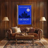 Detroit City Edition Poster