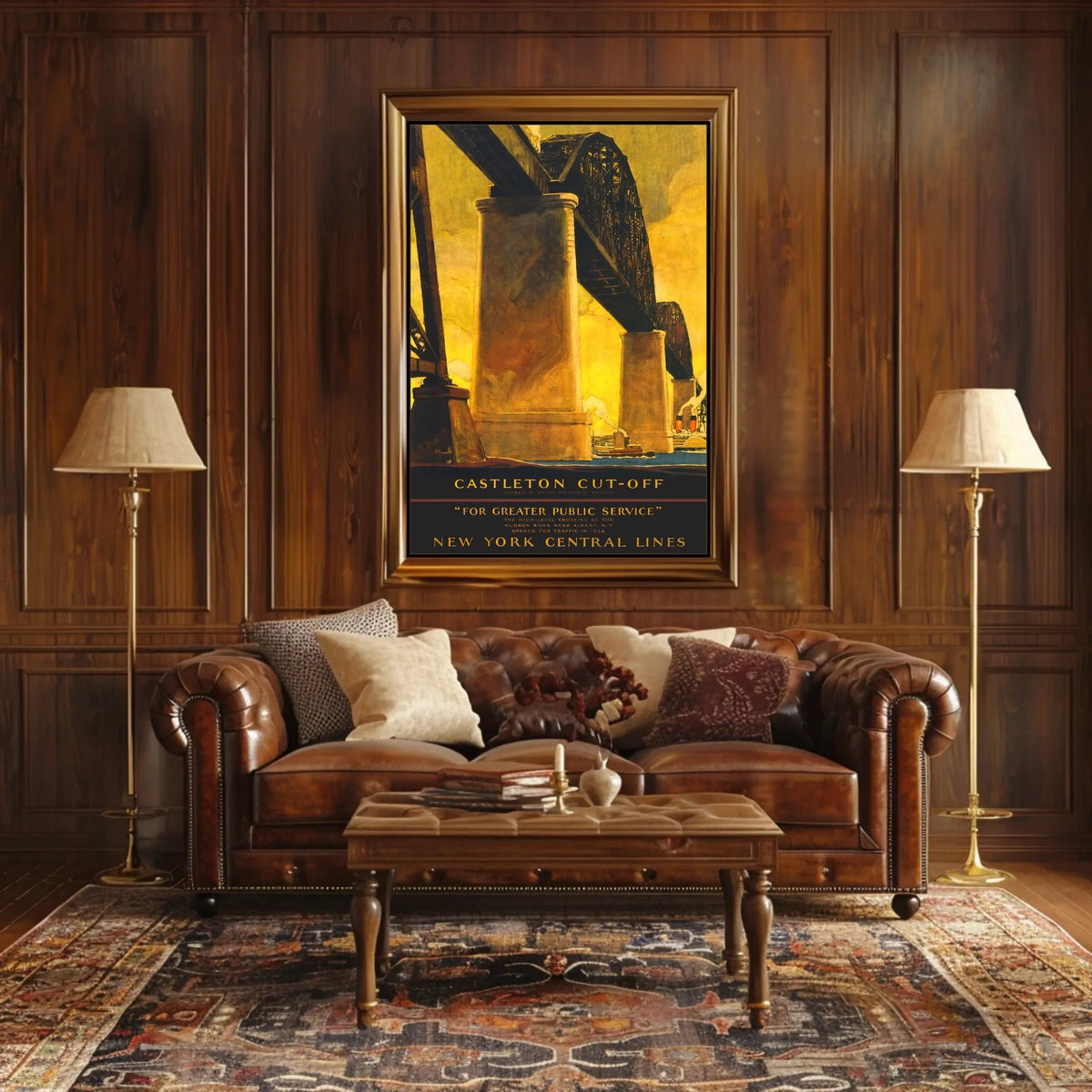 Alfred H. Smith Memorial Bridge Vintage Poster