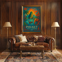 Phuket Jewel of the Andaman Sea Poster