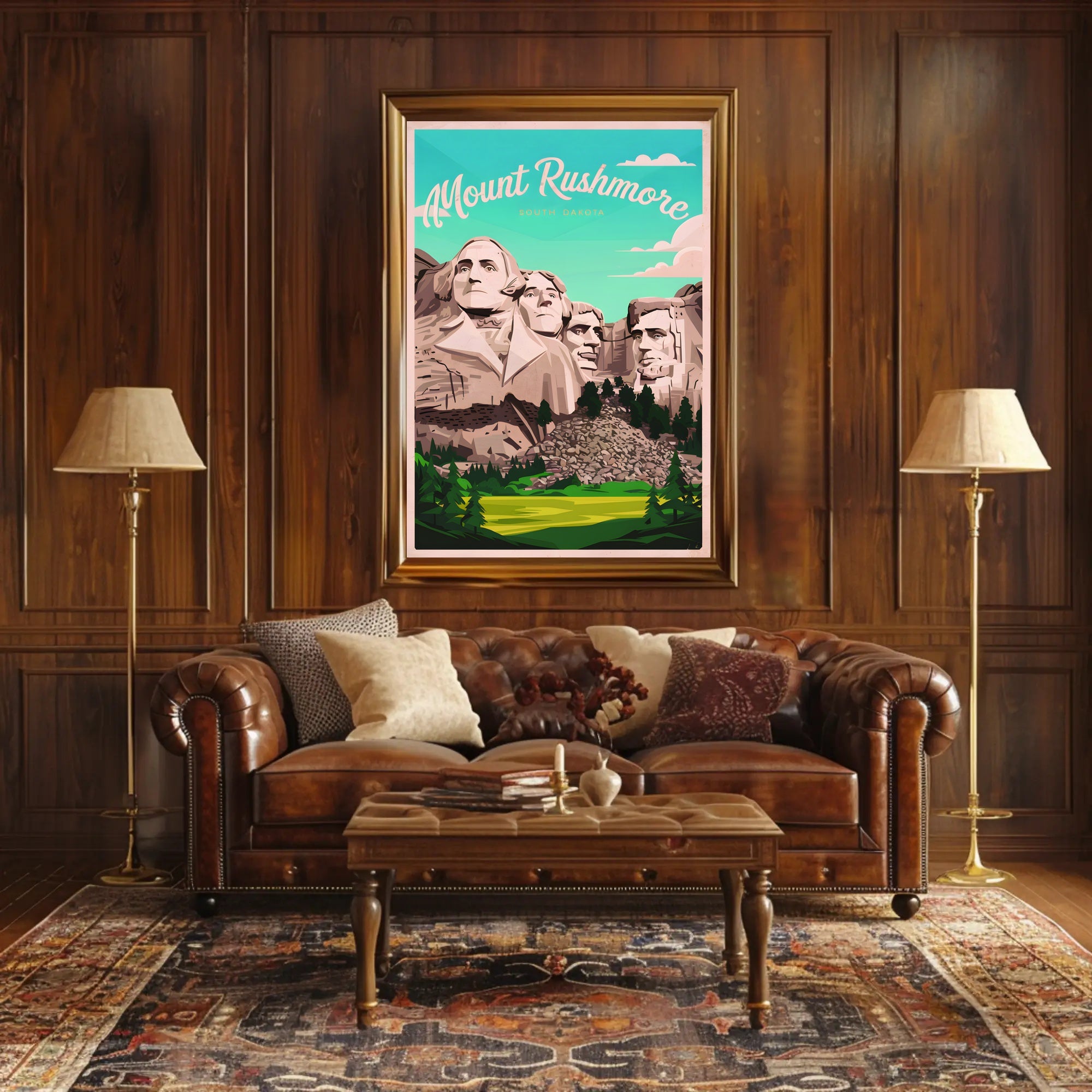 Mount Rushmore Poster