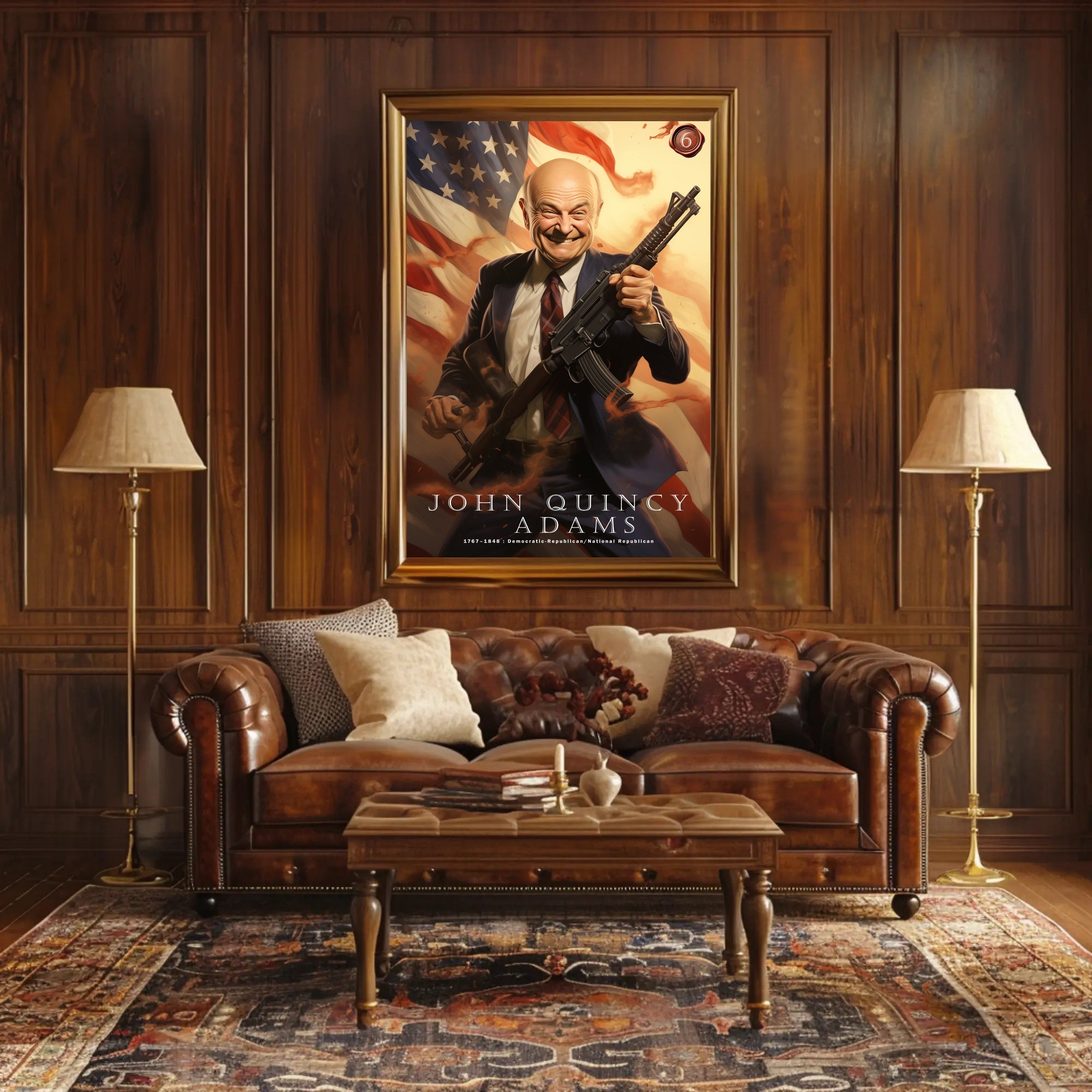 John Quincy Adams: A Bold Interpretation Poster