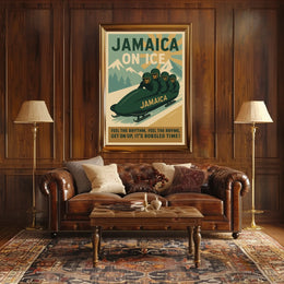 Jamaica on Ice Poster