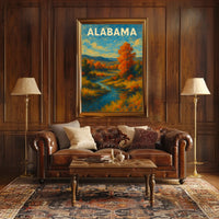 Alabama Landscape Poster