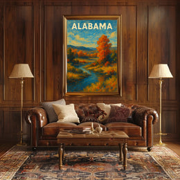 Alabama Landscape Poster