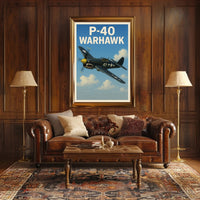 P-40 Warhawk Poster PosterGoat