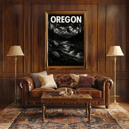 Majestic Oregon Landscape Poster