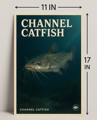 Channel Catfish Poster PosterGoat