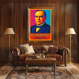 William Mckinley Presidential Tenure Poster