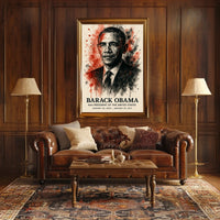 Barack Obama 44th President Poster