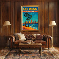 San Diego, California Poster