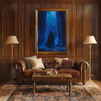 Mystical Gothic Cathedral Fantasy Art Poster PosterGoat