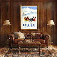Winter Wonderland In Austria Poster